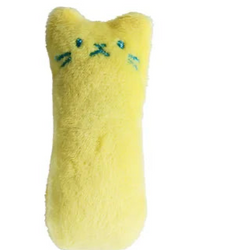 Teeth Grinding Catnip Toy – Interactive Plush Chew Toy with Cat Mint