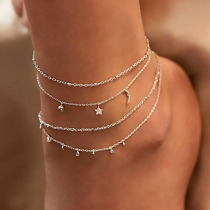 Bohemian Chain Anklet for Women – Foot Accessories