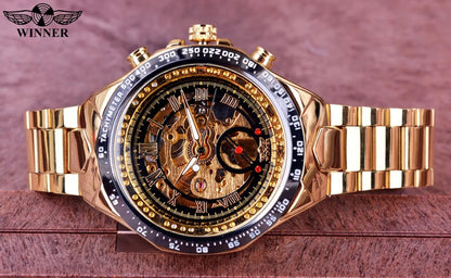 Luxury Automatic Skeleton Watch for Men