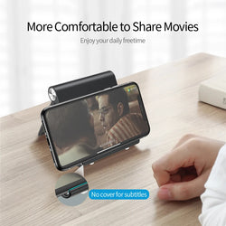 Universal Phone Holder Stand – Desk Stand for Smartphones & Tablets