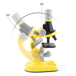 Zoom Children's Microscope Kit 1200x LED School Science Toy