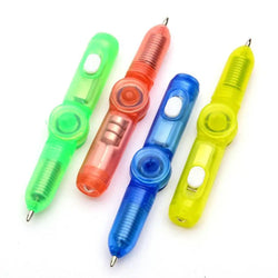 LED Spinning Pen – Ballpoint Pen Fidget Spinner with Glow-in-the-Dark Light