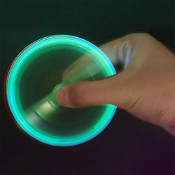 LED Spinning Pen – Ballpoint Pen Fidget Spinner with Glow-in-the-Dark Light