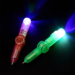 LED Spinning Pen – Ballpoint Pen Fidget Spinner with Glow-in-the-Dark Light