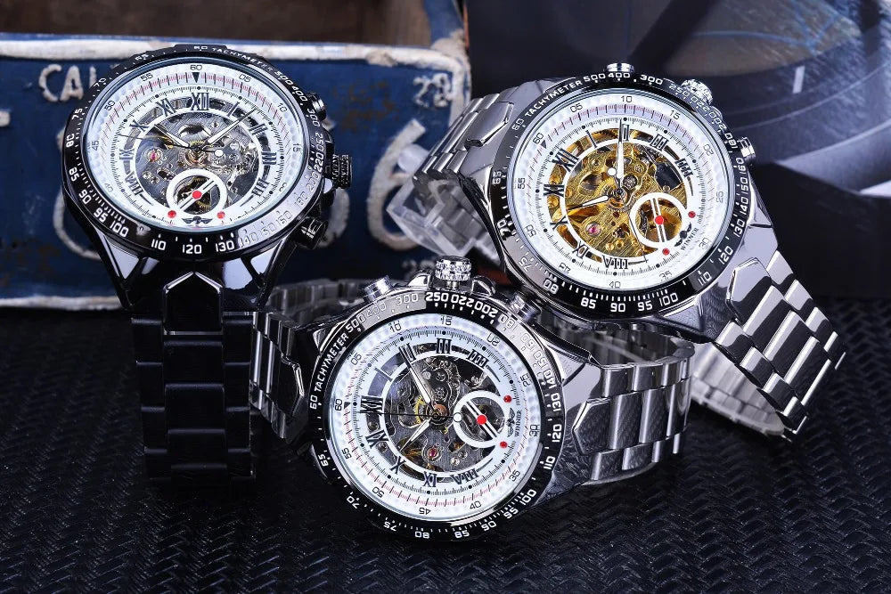 Luxury Automatic Skeleton Watch for Men