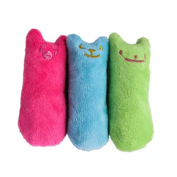 Teeth Grinding Catnip Toy – Interactive Plush Chew Toy with Cat Mint