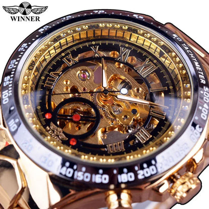 Luxury Automatic Skeleton Watch for Men