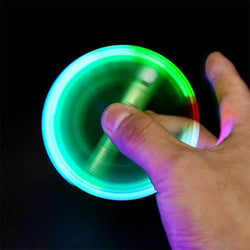 LED Spinning Pen – Ballpoint Pen Fidget Spinner with Glow-in-the-Dark Light