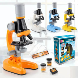 Zoom Children's Microscope Kit 1200x LED School Science Toy