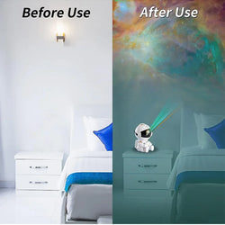 Star Projector Night Light – Astronaut Galaxy Nebula Ceiling Display