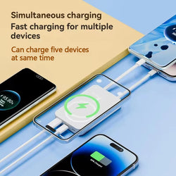 50,000mAh Magnetic Power Bank – Fast Wireless Charging