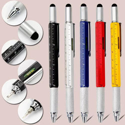 7-in-1 Multifunction Ballpoint Pen – Tool Pen with Ruler, Screwdriver & More