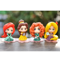 Disney Princess 9-Piece PVC Figurine Set