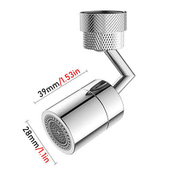 720° Rotating Kitchen Faucet – Anti-Splash Aerator & Water-Saving Nozzle