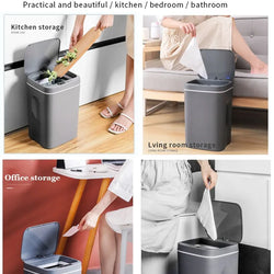 16L Automatic Sensor Trash Can – Touchless Smart Bin