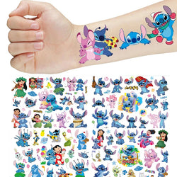 Disney Lilo & Stitch Tattoo Stickers – Kawaii DIY for Kids