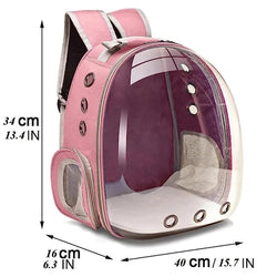 Cat Pet Carrier Backpack Transparent Capsule Bubble Pet Backpack