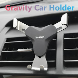 Gravity Car Phone Holder with Air Vent Mount Clip Bracket