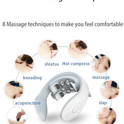 Neck Massage Instrument with Heat & Pulse