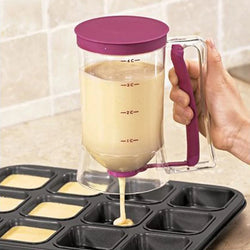 900ML Batter Separator & Cream Dispenser – Handheld Baking Tools