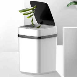 13L Smart Touch Trash Can – Induction Waste Bin