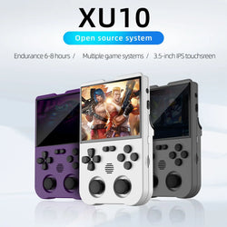 XU10 Handheld Game Console 3.5" IPS Screen 3000mAh Battery Linux JELOS