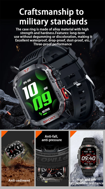 New Military GPS Smart Watch for Men