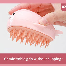 3-in-1 Pet Brush: Electric Cat and Dog Grooming Brush with Steam