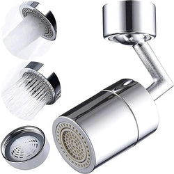 720° Rotating Kitchen Faucet – Anti-Splash Aerator & Water-Saving Nozzle