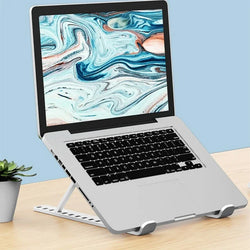 Foldable Adjustable Laptop Stand – Portable Holder for MacBook & More