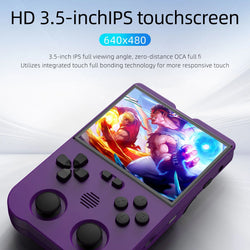 XU10 Handheld Game Console 3.5" IPS Screen 3000mAh Battery Linux JELOS