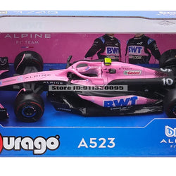 Bburago 1:43 F1 Aston Martin Aramco F1 Team AMR23 2023 Diecast Model Car