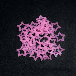 3D Hollow Star Glow-in-the-Dark Wall Stickers