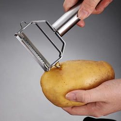 Multifunctional Stainless Steel Peeler – Peels, Slices, Shreds