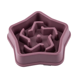 Pet Cat Dog Slow Food Bowl – Anti-Choking, Thickened and Non-Slip Feeding Bowl