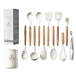 12PCS Food Grade Silicone Kitchen Utensils Set