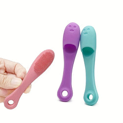 Silicone Finger Toothbrush for Pets – Gentle Tartar & Stain Removal