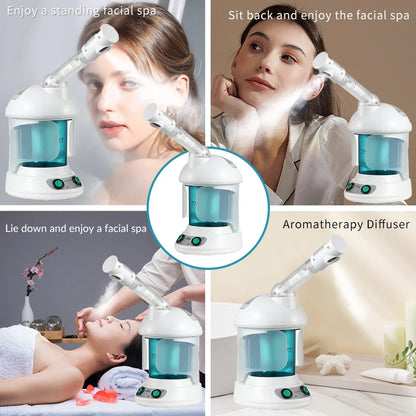 Portable Facial Steamer with Nano Ionic Technology