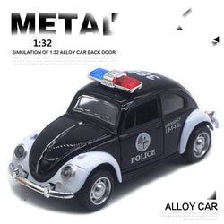 1:32 Volkswagen Beetle Diecast Model with Pull-Back Function