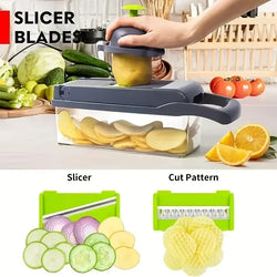 14/16-in-1 Multifunctional Vegetable Chopper & Slicer