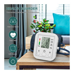 Digital Arm Blood Pressure Meter with Spanish Voice