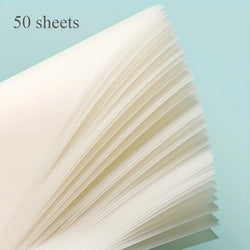 50 Sheets Transparent Sticky Note Pads – Waterproof Self-Adhesive