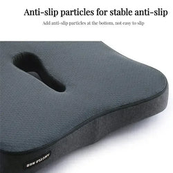 Memory Foam Office Chair Cushion & Car Seat Support Pillow