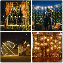 WarmDreams LED curtain lights