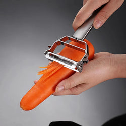 Multifunctional Stainless Steel Peeler – Peels, Slices, Shreds