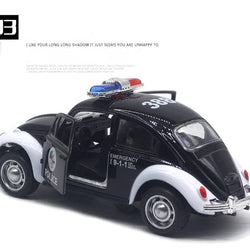 1:32 Volkswagen Beetle Diecast Model with Pull-Back Function