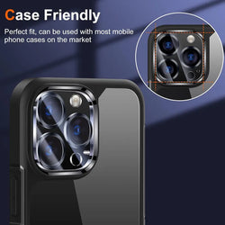 Camera Protector with Lens Cover & Glass for iPhone 11-15 Pro Max