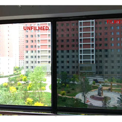 Vinyl Privacy Window Film for Glass (One Way Mirror Window Film)