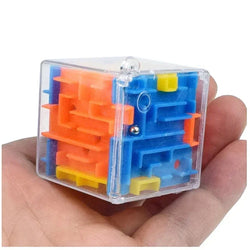 3D Maze Magic Cube – Transparent Puzzle for Stress Relief