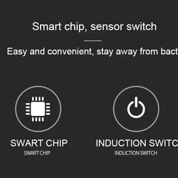 13L Smart Touch Trash Can – Induction Waste Bin